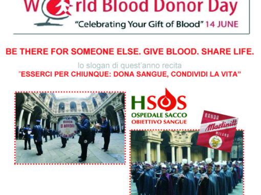 Giornata Mondiale della Donazione di Sangue 2018